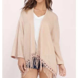 Tobi On The Fringe Cardigan